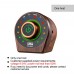 Bluetooth Power Amplifier Wood Grain HiFi 100W Class D Amplifier Digital Mini Pow Amp for Home Audio 