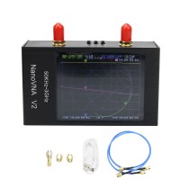 NanoVNA V2 50KHz-3GHz Vector Network Analyzer Antenna Analyzer Metal Shell For Shortwave HF VHF UHF