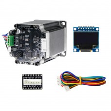 Makerbase STM32 57 Closed-Loop Stepper Motor Set MKS SERVO57B Servo Motor 3D Printer Parts w/ 0.96 Inch OLED Display