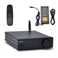 PA-06 100Wx2 Power Amplifier DAC Bluetooth 5.0 CSR8675 Assembled + Remote Control + 24V Power Supply