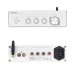 300Wx2 TPA3255 Bluetooth 5.0 DAC HiFi Home Power Amp with Tone Control Preamp Assembled Silver