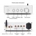 300Wx2 TPA3255 Bluetooth 5.0 DAC HiFi Home Power Amp with Tone Control Preamp Assembled Silver