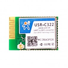 USR-C322 Serial Port to WIFI Module Industrial Grade TICC3200 Wireless Transmission External Antenna