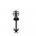 GT6100 Metal Detector Gold Detector Underground Metal Gold Finder with 7.9" Waterproof Search Coil