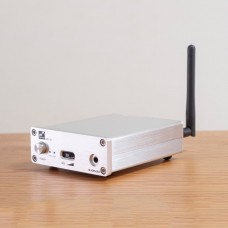 MS-B1 CSR8675 Bluetooth 5.0 Receiver DAC Preamplifier Headphone Amp Assembled Silver + Power Supply