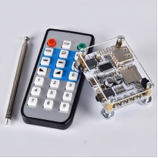 HF231 APP Bluetooth 5.0 Receiver Board + Remote Controller + Bracket + Radio Antenna Unassembled