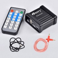 xb09 Bluetooth 5.0 Receiver + Remote Control Male-Male Cable Power Cord For U Disk TF Card Bluetooth