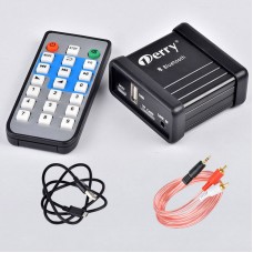 xb09 Bluetooth 5.0 Receiver + Remote Control RCA Cable Power Cord For U Disk TF Card Bluetooth AUX