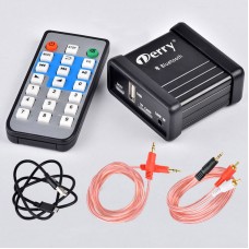 xb09 Bluetooth 5.0 Receiver + Remote Control 2 Audio Cables Power Cord For U Disk TF Card Bluetooth
