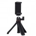 PKT3083B Phone Camera Mini Tripod Table Top Selfie Stick Tripod w/ Phone Clamp For Livestream Video