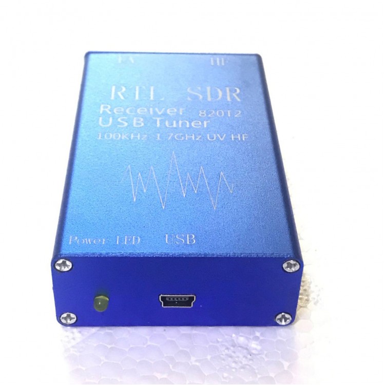 820T2 For RTL SDR Receiver USB Tuner 100KHz-1.7GHz UV HF RTL2832U ...