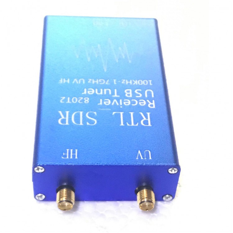 820T2 For RTL SDR Receiver USB Tuner 100KHz-1.7GHz UV HF RTL2832U ...