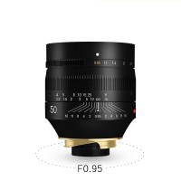 TTartisan 50mm F0.95 Lens Full Frame Super Aperture Lens for Leica M Mount M9 M10 Camera Lens