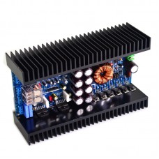 68W*4 LM3886 Amplifier Board HiFi Power Amp Board Assembled w/ Heat Sink For Car DC 12V Power Supply