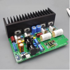 MS-6 HiFi Power Amplifier Board 100W+100W LM3886 Amplifier w/ Op Amp Preamp without Shell Transformer