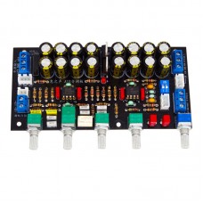 A1S Preamp Tone Board 5 Knobs Top Version + Digital Sound Remover Module OPA2134+OPA2604