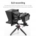 Mobile Phone Portable Teleprompter with Remote Control for Phone DSLR Recording Video Live Broadcast