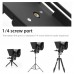 Mobile Phone Portable Teleprompter with Remote Control for Phone DSLR Recording Video Live Broadcast