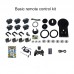 6 DOF Mechanical Arm DIY Kit Robotic Arm Manipulator for Arduino Learning Unassembled Basic Remote Control