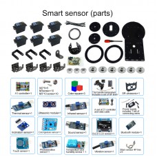 6 DOF Mechanical Arm DIY Kit Robotic Arm Manipulator for Arduino Learning Unassembled Smart Sensor Version