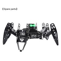 6 Legs Robot DIY Kit 3DOF Hexapod Bionic Spider Robot Programmable for Teaching Education Unassembled