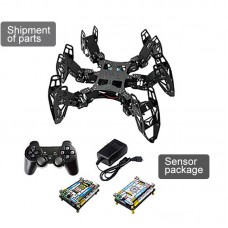 6 Legs Robot Programming Development DIY Kit 3DOF Hexapod Bionic Spider Robot w/ Seosor Unassembled