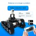 Smart Robotic Car DIY Kit Track Crawler Robot Tracked Car WiFi Remote Control Video Transmission Unassembled