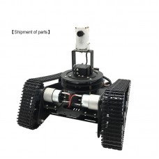 Smart Robotic Car DIY Kit Track Crawler Robot Tracked Car WiFi Remote Control Video Transmission Unassembled