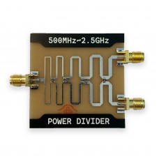 500-2500MHz Wilkinson Power Divider Power Splitter Combiner Board 1 Way Input 2 Way Output