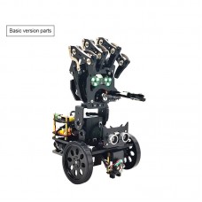 Bionic Mechanical Programming Robot DIY Kit Mobile Manipulator Palm Robotic Arm Unassembled