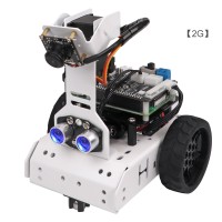 GoGoPi Smart Robot Car Kit Unassembled AI Tracking Robot Car w/ Control Board For Raspberry Pi 4B 2G