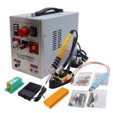 709AD 220V Pulse Spot Welder Battery Welding Soldering Machine 3in1 for 18650 with 71A Welding Pen  