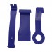 16pcs Blue Car Trim Removal Tool Set Kit for Audio System Panel Dashboard Zip-Lock Bag Packing 