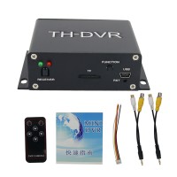 1080P Mini Car DVR Mini CCTV DVR One-Way DVR Digital Video Recorder Support TF Card 128GB TH-DVR
