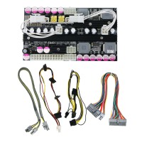 PICO-BOX X7-ATX-500W Power Supply Board 24PIN DC High Power PSU Module with Dual 12V Output Channels