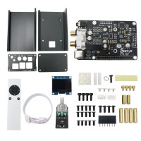 R38 Network Player Audio DAC Board ES9038Q2M + OLED + Remote Control + Shell For Raspberry Pi