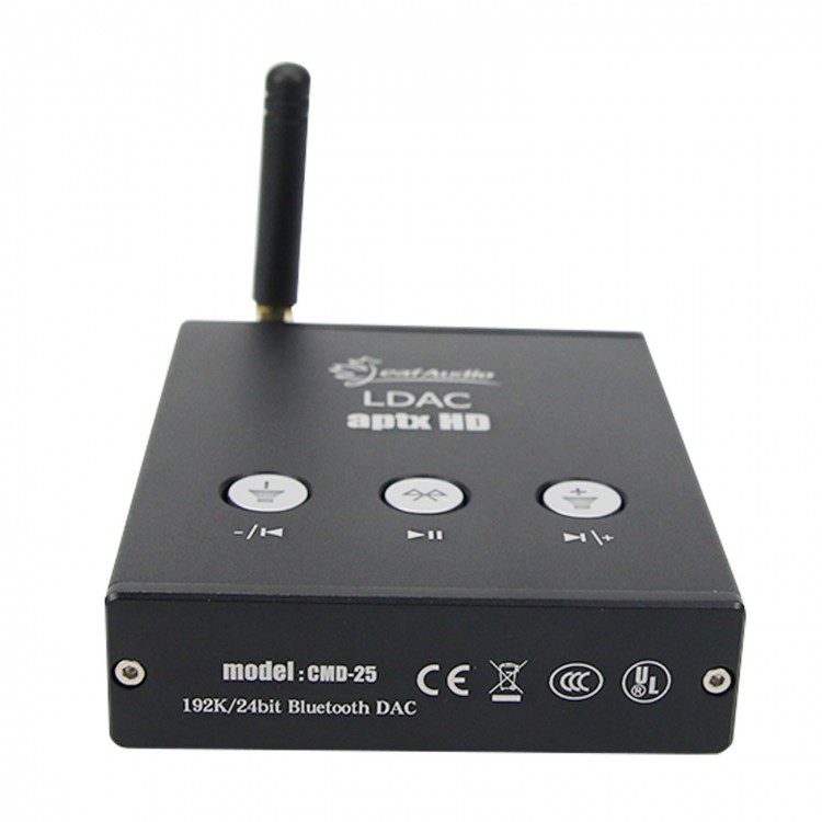 CMD25 Bluetooth DAC USB Sound Card Bluetooth 5.0 Decoder 192K CSR8675