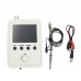 DSO150 Shell Oscilloscope Kit Handheld Oscilloscope with BNC-Clip Cable P6100 Probe Power Adapter