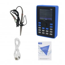 DSO1C15 Handheld Digital Oscilloscope 2.4” Screen 500 MS/s Sampling Rate 110MHz Analog Bandwidth