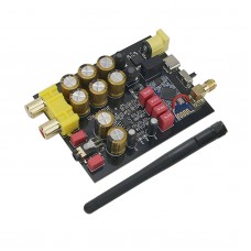 Bluetooth 5.0 Audio Receiver Board HiFi Preamp Module w/ Antenna For APTX Amplifier Audio Car Audio