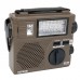 Tecsun GR-88P FM/MW/SW Full Band Radio Receiver Digital Hand Dynamo Radio w/ Emergency LED Light 