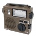 Tecsun GR-88P FM/MW/SW Full Band Radio Receiver Digital Hand Dynamo Radio w/ Emergency LED Light 