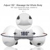 Neck Massager Electric Shoulder Relaxation Device Infrared Heating 4D Roller Massaging for Office Home