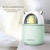 USB Mini Humidifier Mute Air Sprayer Diffuser Fogger Mist Maker 300ML w/ Colorful Light for Home Bedroom