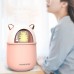 USB Mini Humidifier Mute Air Sprayer Diffuser Fogger Mist Maker 300ML w/ Colorful Light for Home Bedroom