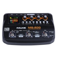 NUX MG-200 Guitar Processor Modeling Effect Pedal Multi Effect Guitar Processor w/ 55 Effect Models