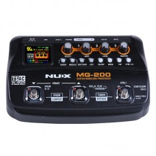 NUX MG-200 Guitar Processor Modeling Effect Pedal Multi Effect Guitar Processor w/ 55 Effect Models