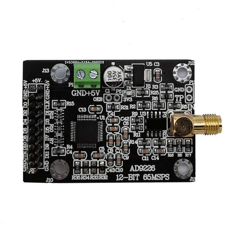 AD9226 QFP48 Version High-Speed ADC Module 65M Sampling Data