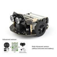 Valon-I Programming Robot Car Mobile Smart Car Kit Support for Arduino Line Patrol Advanced Version Unassembled