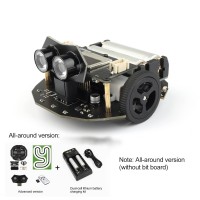 Valon-I Programming Robot Car Mobile Smart Car Kit Support for Arduino Line Patrol Almighty Version Unassembled